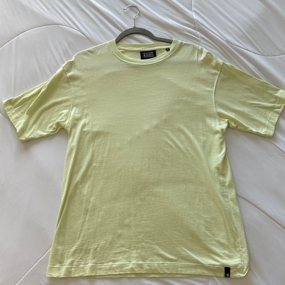 Scotch & Soda Neon Green Short Sleeve Tee